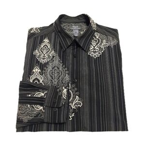 Western Style Button Up Shirt Mens XL